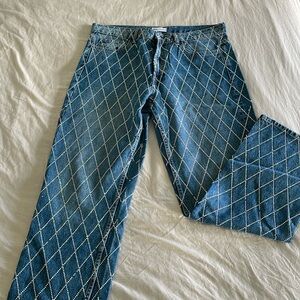 Zara Gemstone Jeans ✨